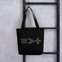 Equality > Division Tote bag