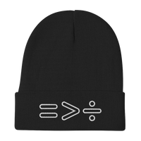 Equality is Greater than Division Beanie