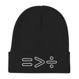 Equality is Greater than Division Beanie